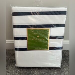 Kate Spade Striped Shower Curtain